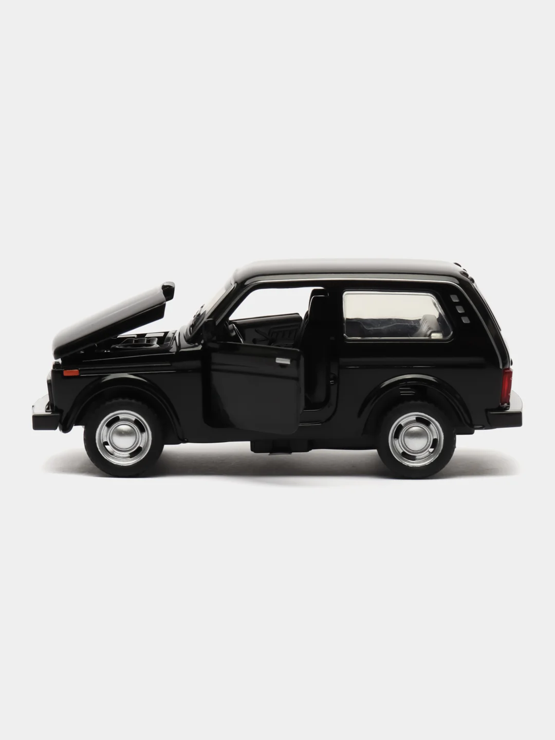 Черный lada 2121 Нива 1:32 A4069