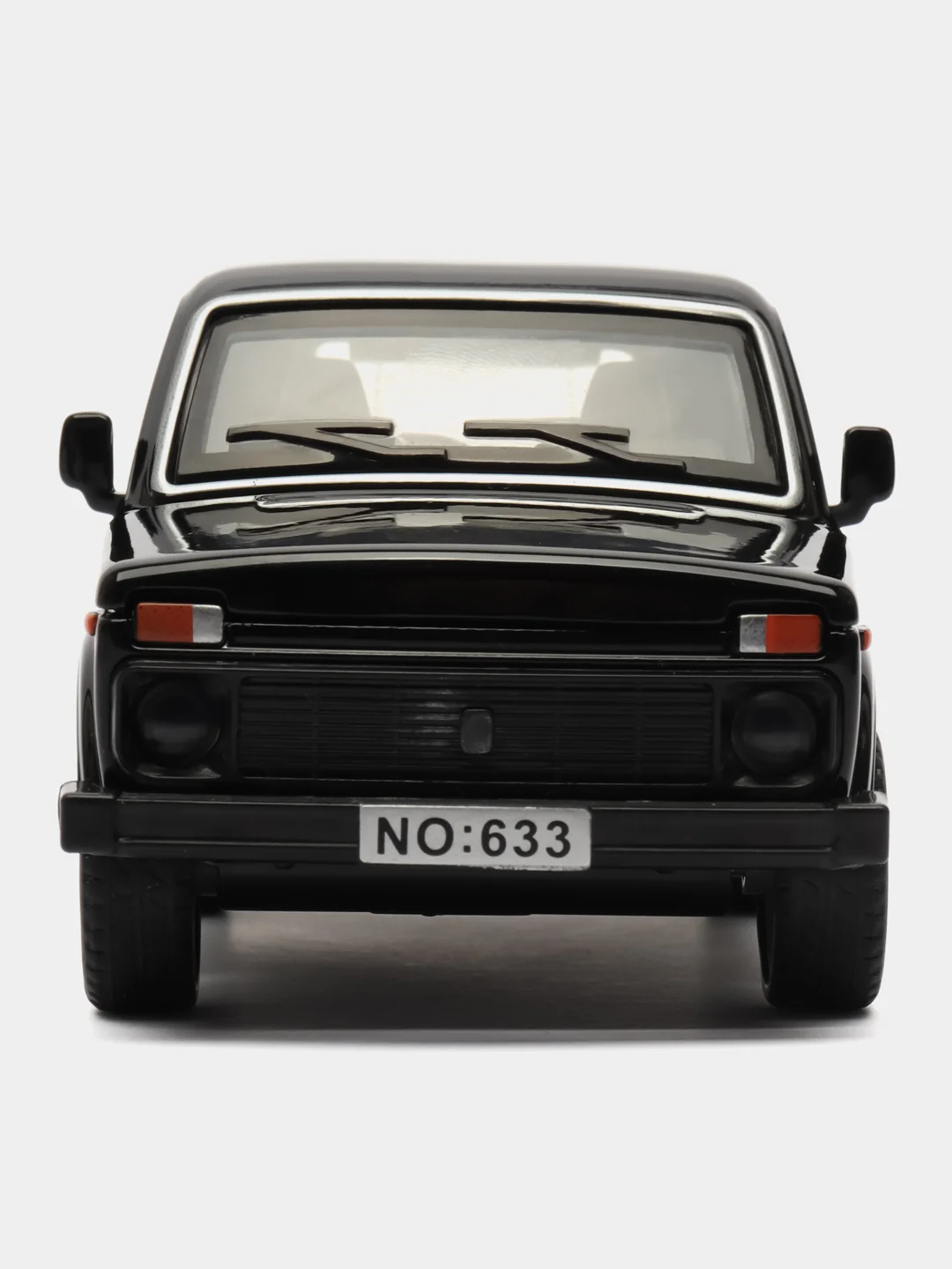 Черный lada 2121 Нива 1:32 A4069