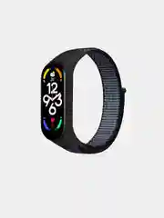 Бирюзовый нейлоновый ремешок для фитнес-браслетов Xiaomi Mi Band 3 / 4 / 5 / 6