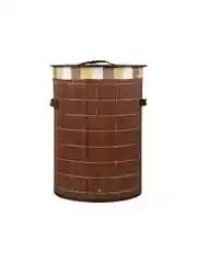 Корзина для белья Рыжий кот BLB-01-D бамбук