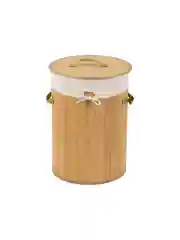 Корзина для белья Рыжий кот BLB-01-L бамбук