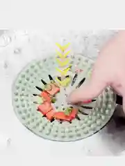 Сетка антизасор для сливов на кухне и в ванной, силикон