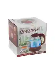 Чайник электрический Energy E-296 1 л, стекло, красный