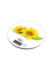 Весы кухонные электронные HomeStar HS-3007S 7 кг, подсолнух