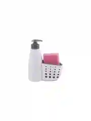 Диспенсер для жидкого мыла с местом для хранения губки Рыжий кот Dispenser