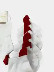 Носки женские, белые, хлопковые, укороченные