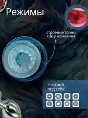 Автоматический мастурбатор мужской вакуумный, искусственная вагина, имитация минета