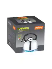 Чайник для плиты Mallony Arte 2.5 л, зеркальная полировка