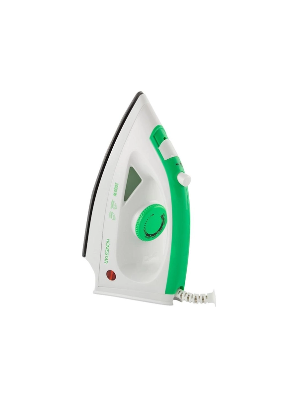 Утюг HomeStar HS-4001 белый/зеленый