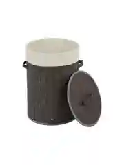 Корзина для белья Рыжий Кот BLB-01-G серый