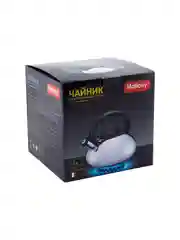Чайник для плиты Mallony MAL-109 3 л, полированный, цельнометаллический