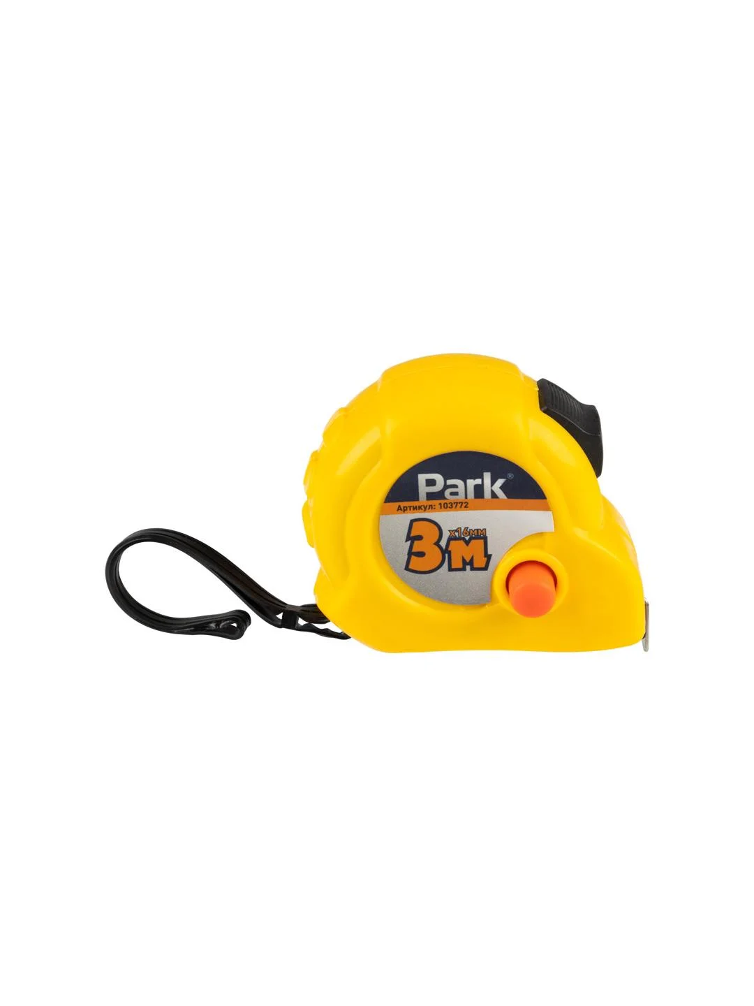 Рулетка с двумя фиксаторами Park 3м х 16мм
