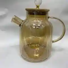Прозрачный чайник заварочный, с металлическим фильтром, 3 объема