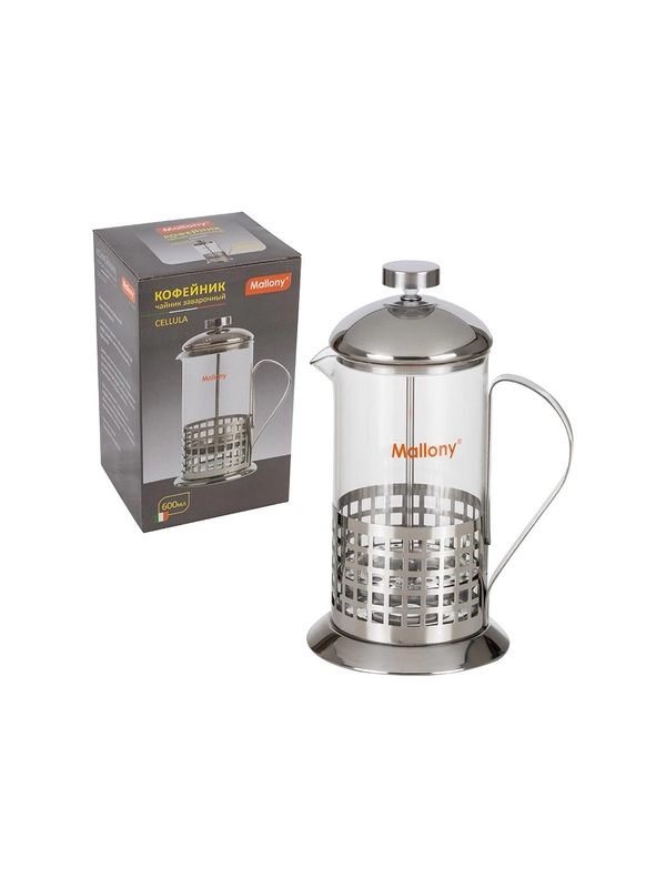 Френч-пресс Mallony B511-600ML Cellula, 600 мл