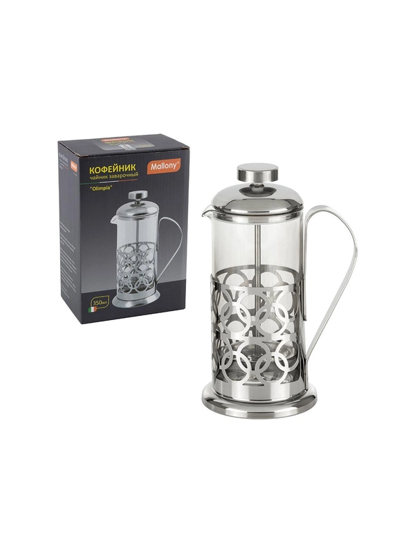 Френч-пресс Mallony T046-350ML Olimpia, 350 мл