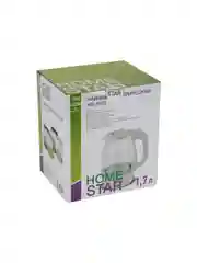 Чайник электрический HomeStar HS-1012 1.7 л, стекло, зеленый