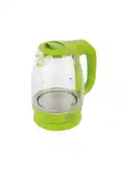 Чайник электрический HomeStar HS-1012 1.7 л, стекло, зеленый