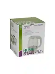 Чайник электрический HomeStar HS-1012 1.7 л, стекло, фиолетовый