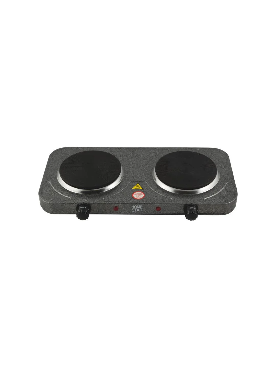 Плита настольная электрическая HomeStar HS-1104 серый