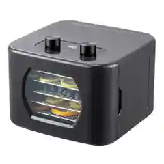 Черный сушилка для овощей и фруктов CHEF PRO CF-FD802A c электронным контролем температуры
