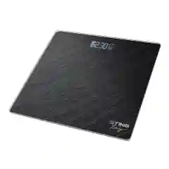 Черный весы напольные электронные STINGRAY ST-SC5005A 28х28см с индикатором температуры