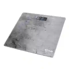 Серебряный весы напольные электронные STINGRAY ST-SC5005A 28х28см с индикатором температуры, свинец