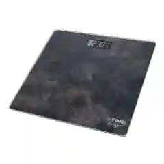 Черный весы напольные электронные STINGRAY ST-SC5005A 28х28см с индикатором температуры, чугун