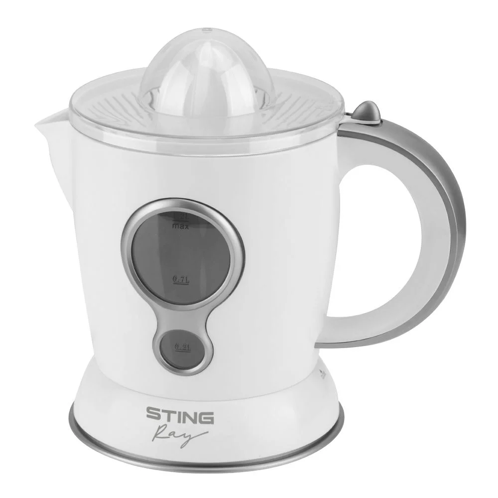 Белый соковыжималка для цитрусовых STINGRAY ST-JC2301A электрическая 250Вт со съемным фильтром