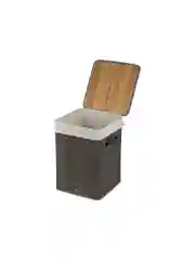Корзина для белья Рыжий Кот BLB-08-G серый