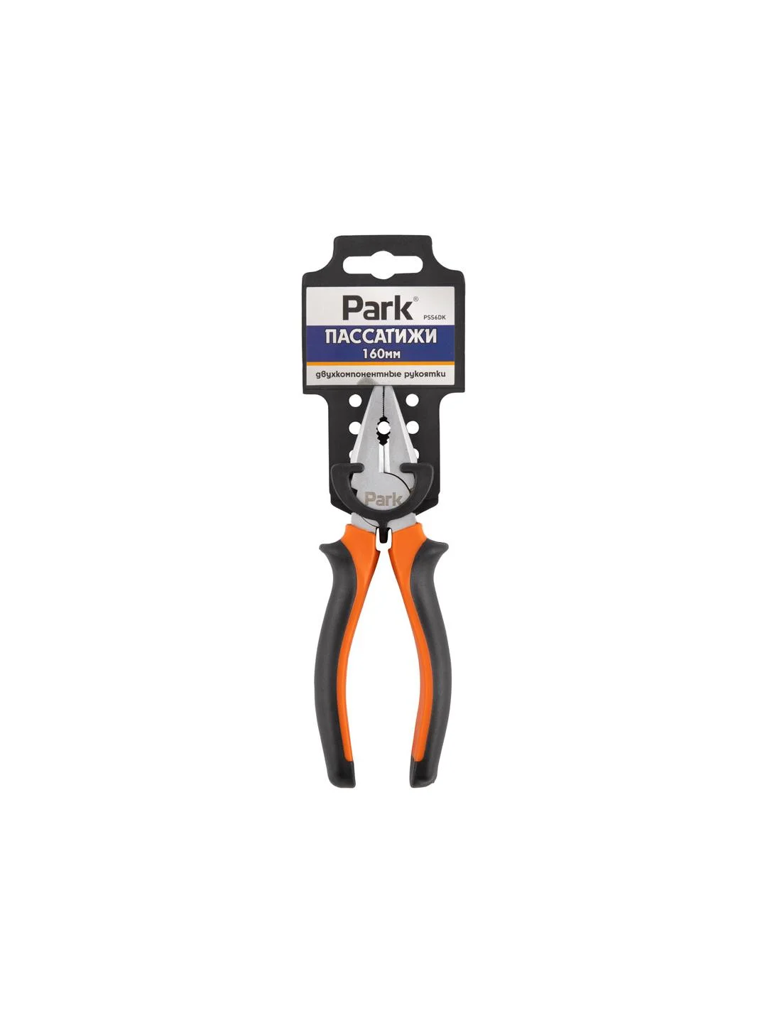 Пассатижи Park PSS6DK 16см, двухкомпонентные рукоятки