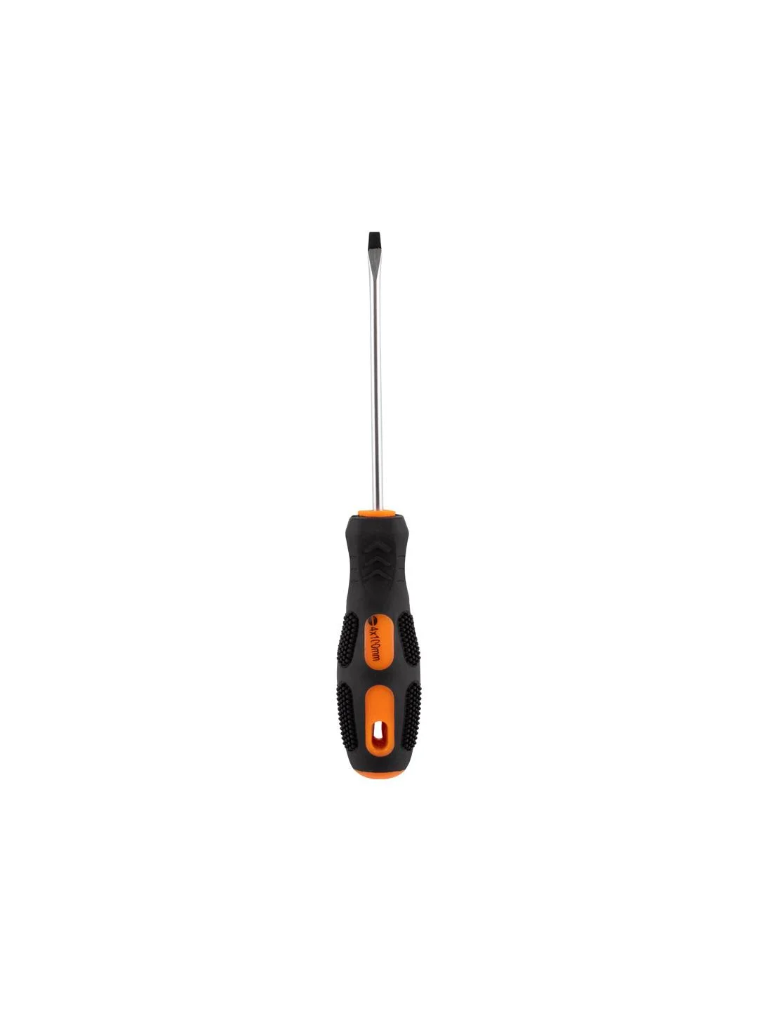 Отвертка Park Strom OTV005DK SL4х10 см, двухкомпонентная рукоятка, шлицевая