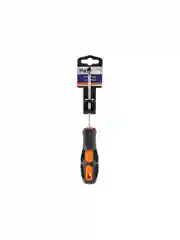 Отвертка Park Strom OTV005DK SL4х10 см, двухкомпонентная рукоятка, шлицевая