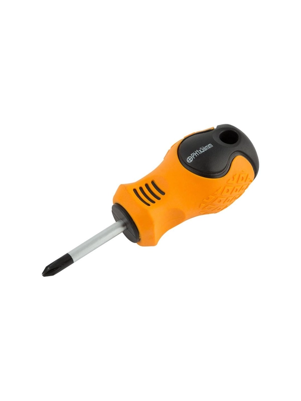 Отвертка Park Standart PH1х3,8 см, двухкомпонентная рукоятка, крестовая