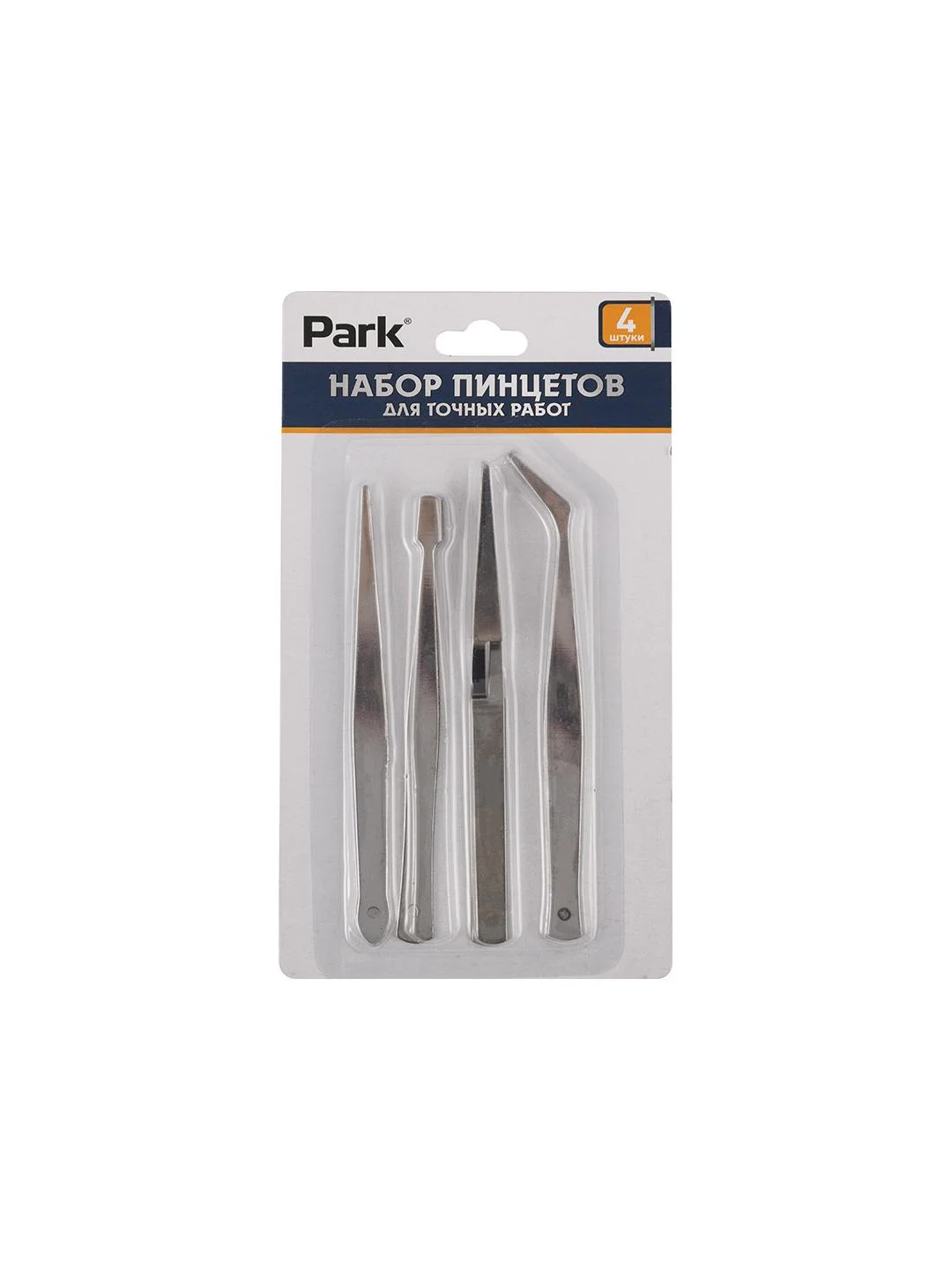 Набор пинцетов Park (4шт)