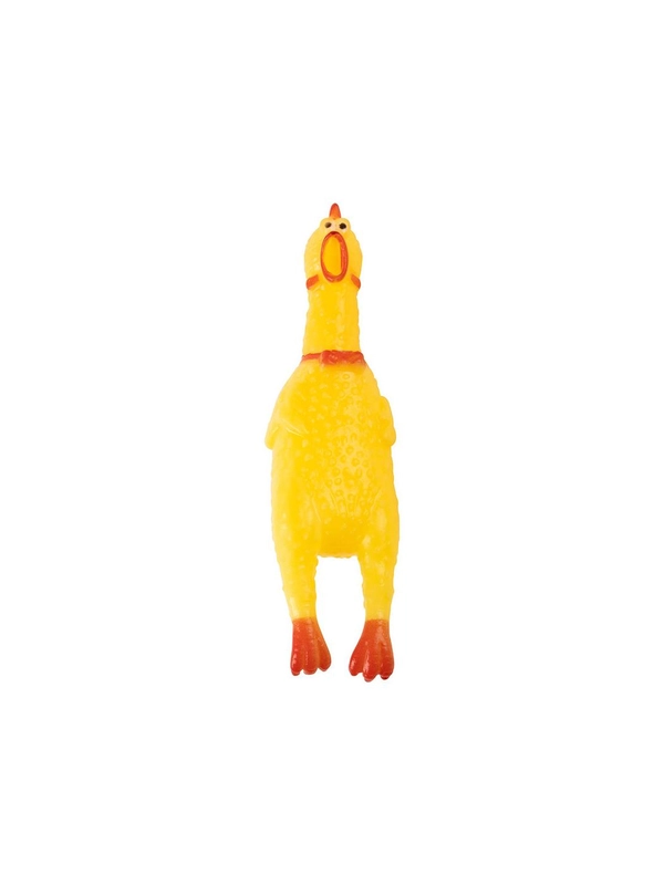Игрушка-пищалка Рыжий кот Курица, 30 см