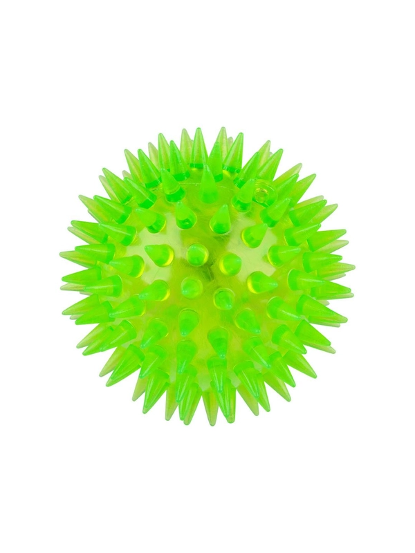 Игрушка-шар для животных Рыжий кот с подсветкой