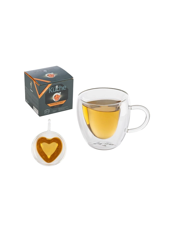 Кружка в форме сердца Leonord ARoma 300 мл