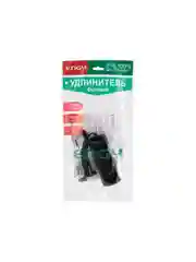 Удлинитель Engy Эконом 1,7м/3роз. (ШВВП 2х0,75) черный