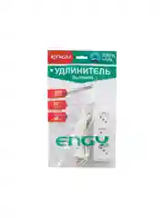 Удлинитель Engy Эконом 1,7м/3роз. (ШВВП 2х0,75)