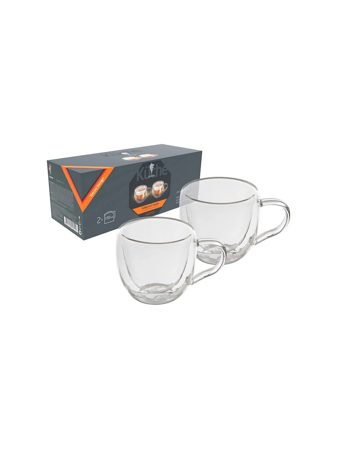 Набор чашек Leonord Aroma 2х150 мл