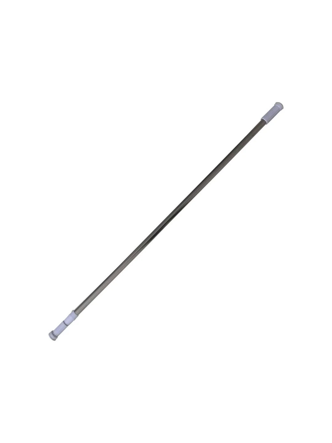 Карниз для ванной Рыжий кот SCR-2S, нержавеющая сталь 1.1-2м