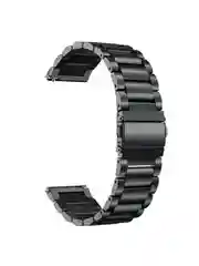 Черный металлический ремешок 20/22 мм для Xiaomi Amazfit Bip(Lite)/GT/GTS/Samsung gear S2 Classic