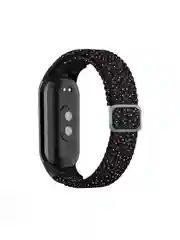 Угольный ремешок для Xiaomi Mi Band 8 / 9 нейлоновый