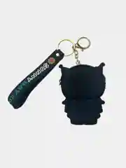 Черный брелок кошелек Kuromi, Hello Kitty