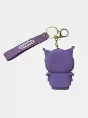 Сиреневый брелок кошелек Kuromi, Hello Kitty