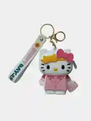 Белый брелок кошелек Kuromi, Hello Kitty