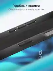 Прозрачный чехол для Apple iPhone 16 Plus пластиковый с силиконом ROSCO противоударный, защита камер