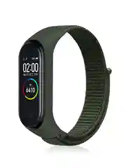 Зеленый нейлоновый ремешок для Xiaomi Mi Band 7