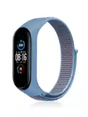 Голубой нейлоновый ремешок для Xiaomi Mi Band 7