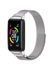 Металлический ремешок для Huawei band 7 / Honor band 7, миланская петля